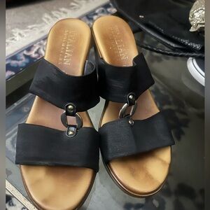 Italian shoemakers wedges size 9.5